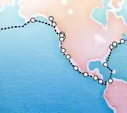 87 Night Hong Kong to Tilbury cruise