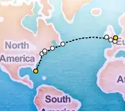 18 Night Miami to Tilbury cruise