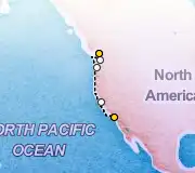 6 Night Vancouver to Los Angeles cruise