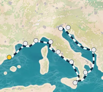11 Night Barcelona to Venice cruise