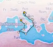 12 Night Trieste to Rome cruise