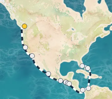 21 Night Vancouver to Ft. Lauderdale cruise