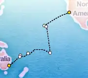 26 Night San Francisco to Sydney cruise