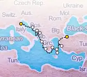 10 Night Istanbul to Ravenna cruise