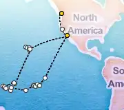 55 Night Vancouver to San Diego cruise