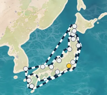 24 Night Tokyo to Tokyo cruise