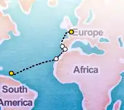 13 Night Paris to Fort-de-France cruise