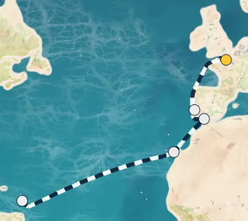 13 Night Paris to Fort-de-France cruise