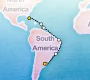 18 Night Ft. Lauderdale to Buenos Aires cruise