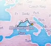 5 Night Rome to Rome cruise