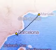 1 Night Marseille to Barcelona cruise