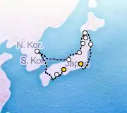 12 Night Osaka to Tokyo cruise