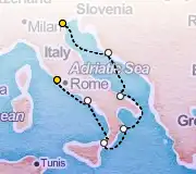 7 Night Rome to Venice cruise