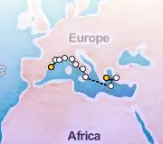 14 Night Barcelona to Athens cruise