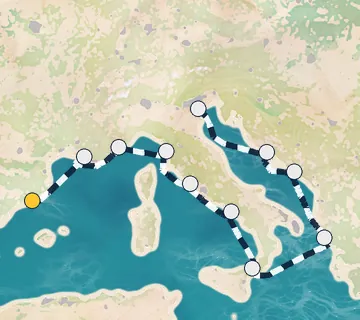 12 Night Barcelona to Venice cruise