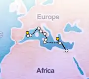 17 Night Athens to Barcelona cruise