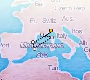 6 Night Savona to Savona cruise