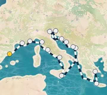 21 Night Barcelona to Athens cruise