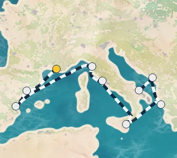 9 Night Marseille to Bari cruise