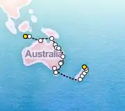 30 Night Bali to Auckland cruise