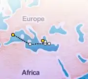 7 Night Barcelona to Athens cruise