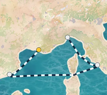 4 Night Marseille to Savona cruise