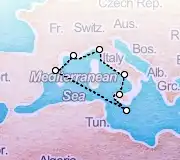 7 Night Valletta to Valletta cruise