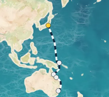 16 Night Tokyo to Sydney, Australia cruise