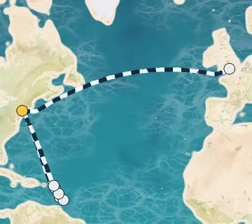 21 Night New York to London cruise