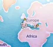 18 Night Istanbul to London cruise