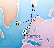 28 Night Greenwich to Reykjavik cruise