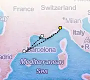 4 Night Savona to Savona cruise