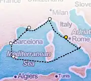 7 Night Rome to Rome cruise