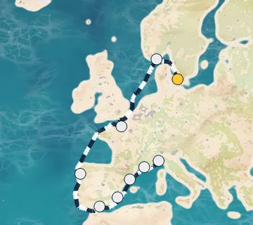 11 Night Copenhagen to Savona cruise