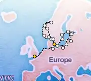25 Night Copenhagen to Portsmouth cruise