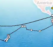 56 Night Miami to Sydney cruise