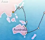 43 Night Hong Kong to Los Angeles cruise