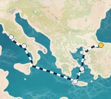 7 Night Istanbul to Rome cruise