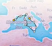 12 Night Barcelona to Rome cruise
