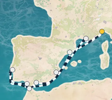 10 Night Savona to Savona cruise
