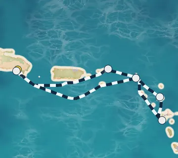 7 Night La Romana to La Romana cruise