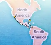 16 Night Miami to Los Angeles cruise