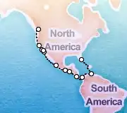 23 Night Vancouver to Ft. Lauderdale cruise