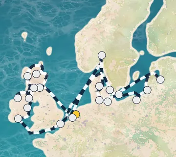 28 Night Amsterdam to Rotterdam cruise