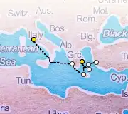 7 Night Rome to Athens cruise