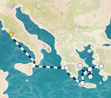 7 Night Rome to Athens cruise
