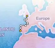 7 Night Lisbon to London cruise