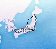 14 Night Tokyo to Tokyo cruise