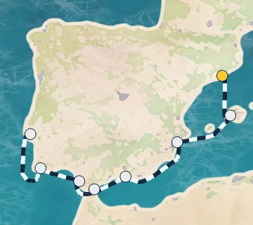 7 Night Barcelona to Lisbon cruise