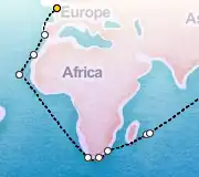 38 Night London to Singapore cruise
